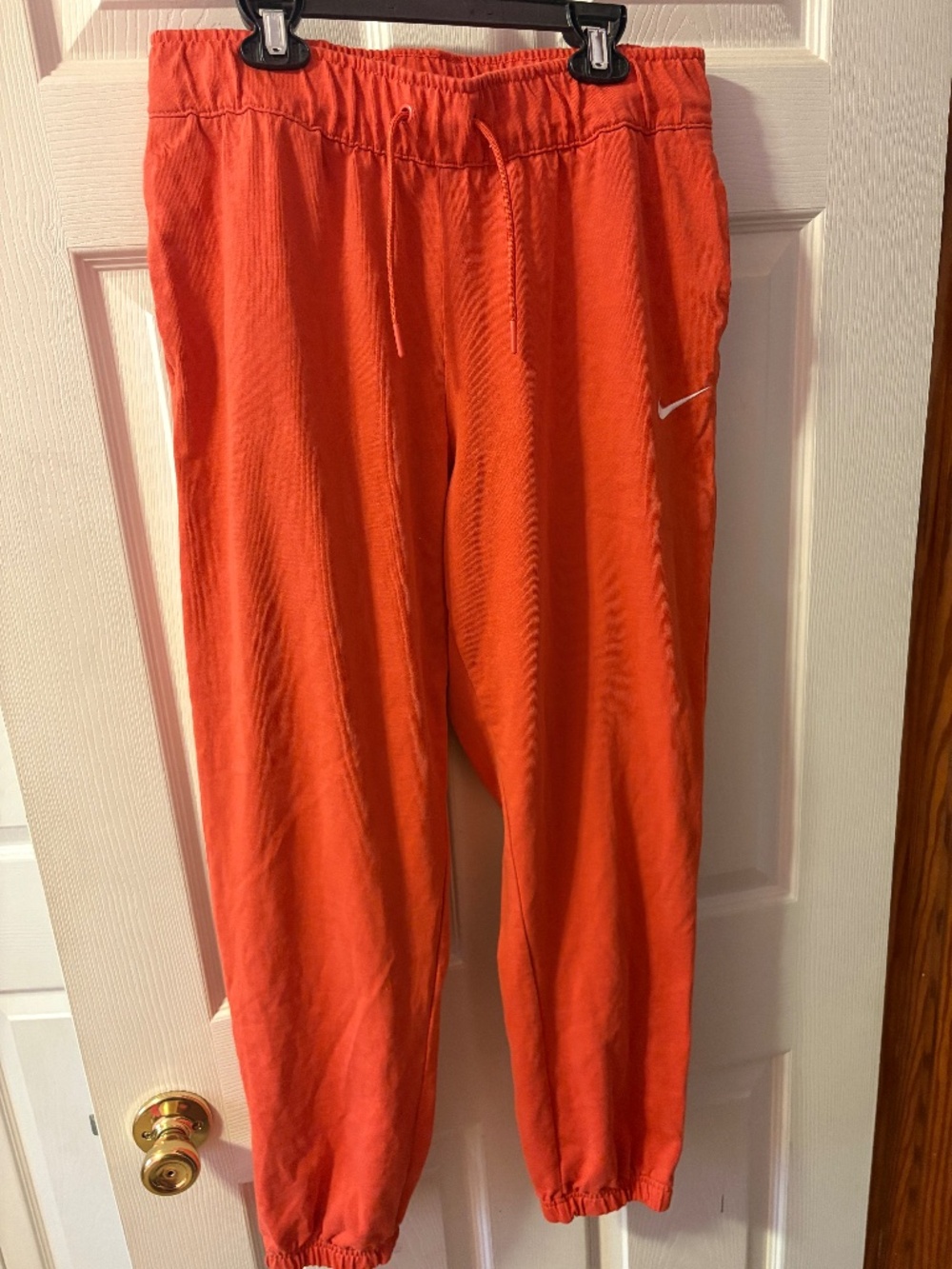 Orange Nike Sweatpants